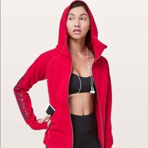NWT Lululemon Exclusive 20Y Scuba Hoodie Red